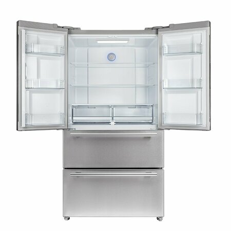 Forno Moena 36In. French Door Stainless Steel Refrigerator FFRBI1820-36SB